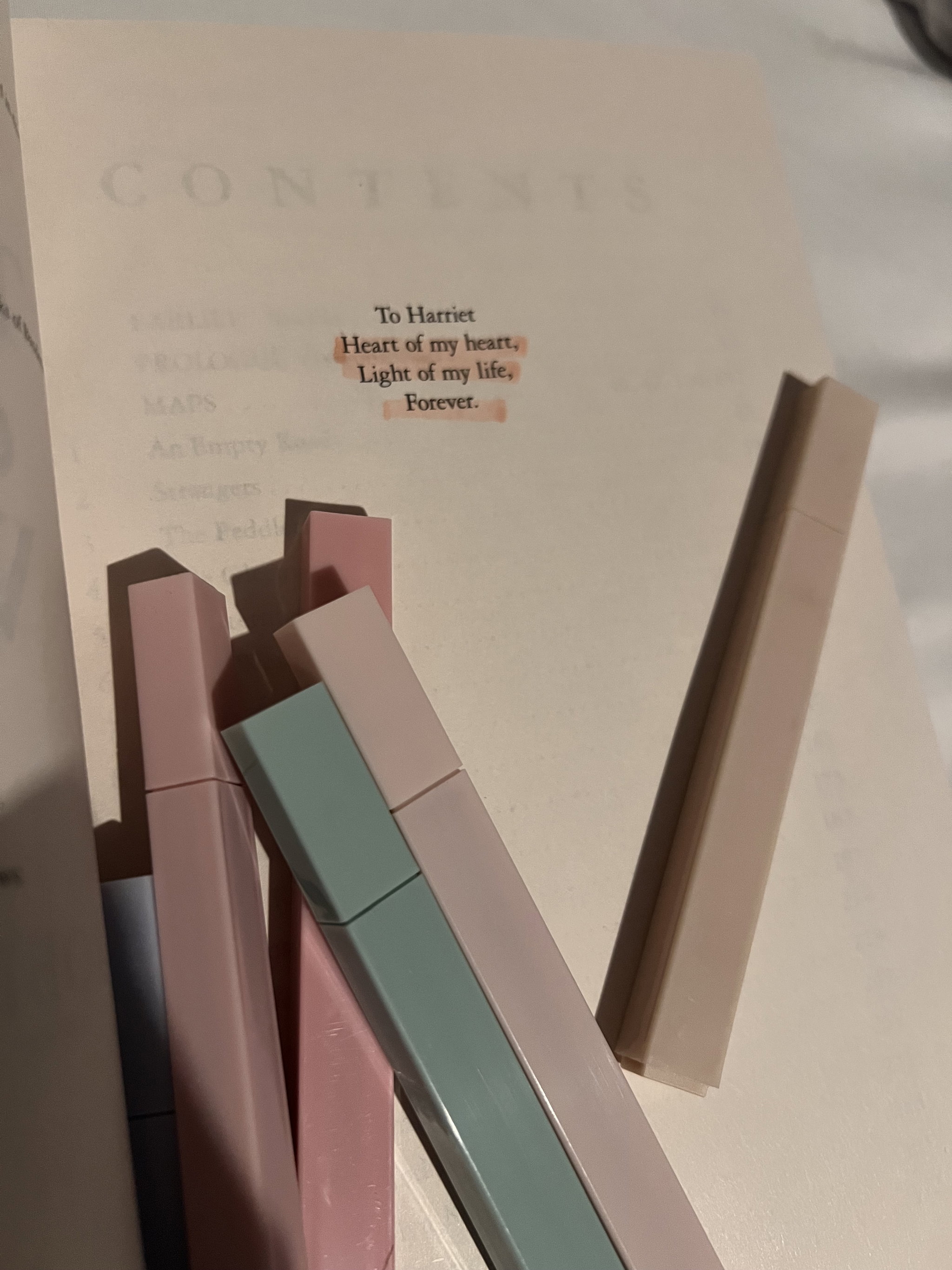 Highlighter / Marqueurs de lecture ( pack de 6)_1