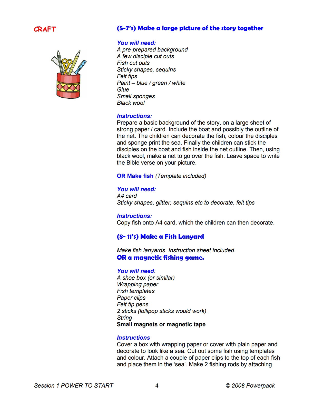 Filled With Power – 7 Weeks of Primary School Lessons for Children's Church_4