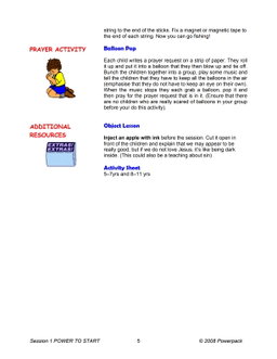 Filled With Power – 7 Weeks of Primary School Lessons for Children's Church
