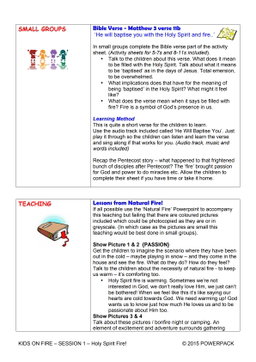 Fire Carriers – 7 Weeks of Primary School Lessons for Children's Church