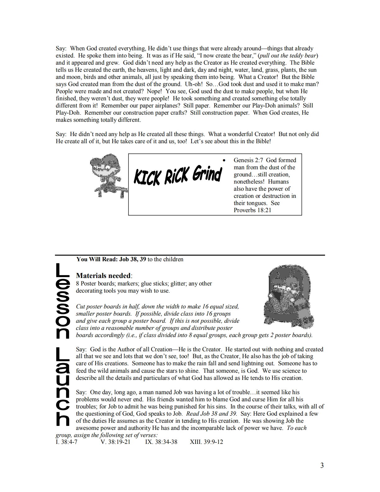 Firm Foundation  – 8 Weeks of Primary School Lessons for Children's Church_3