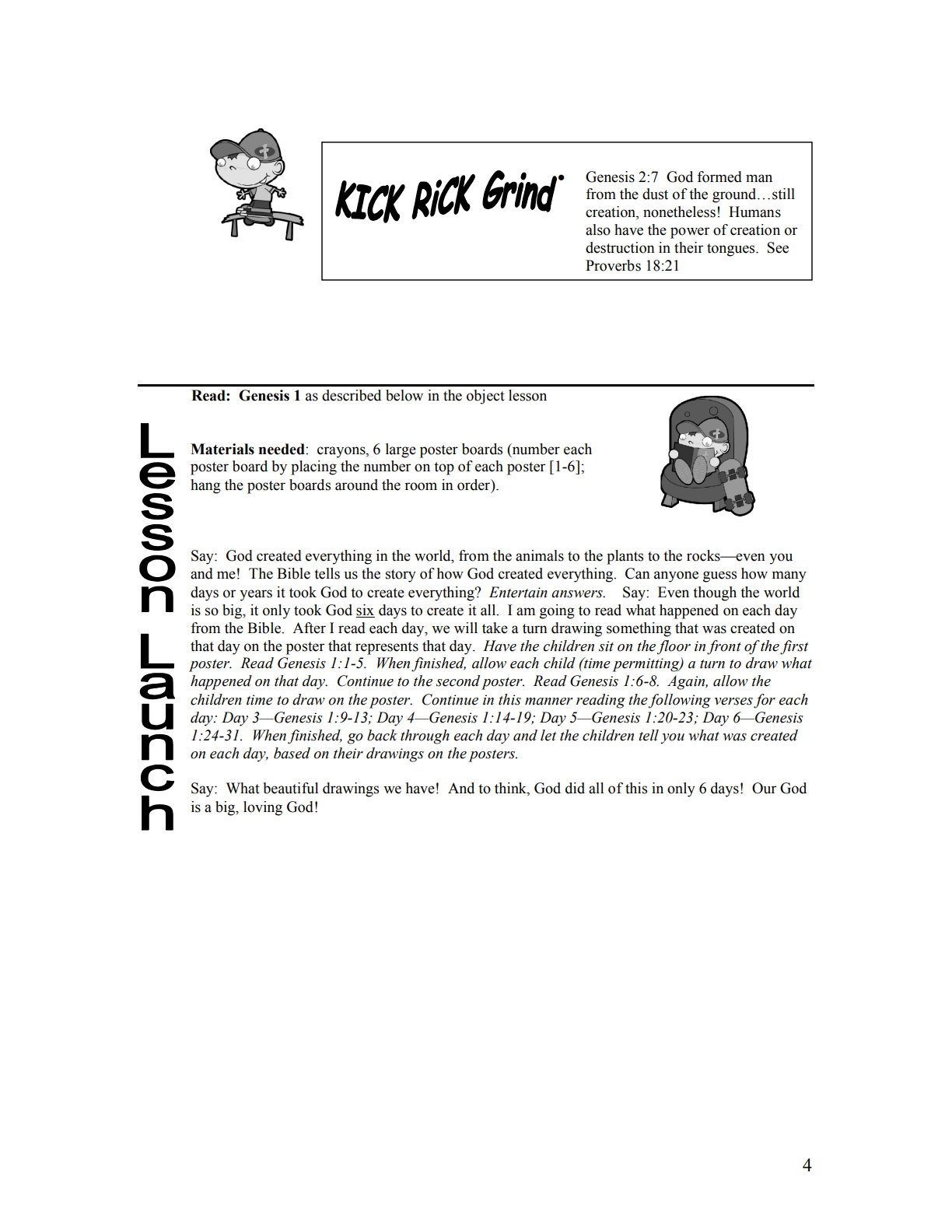 Firm Foundation  – 8 Weeks of Pre School for Lessons Children's Church_4