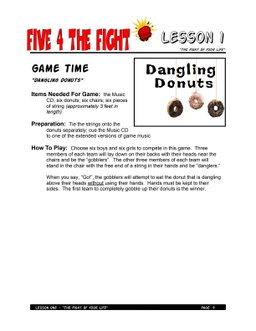 Five 4 the Fight – 5 Weeks of Primary School Lessons for Children's Church