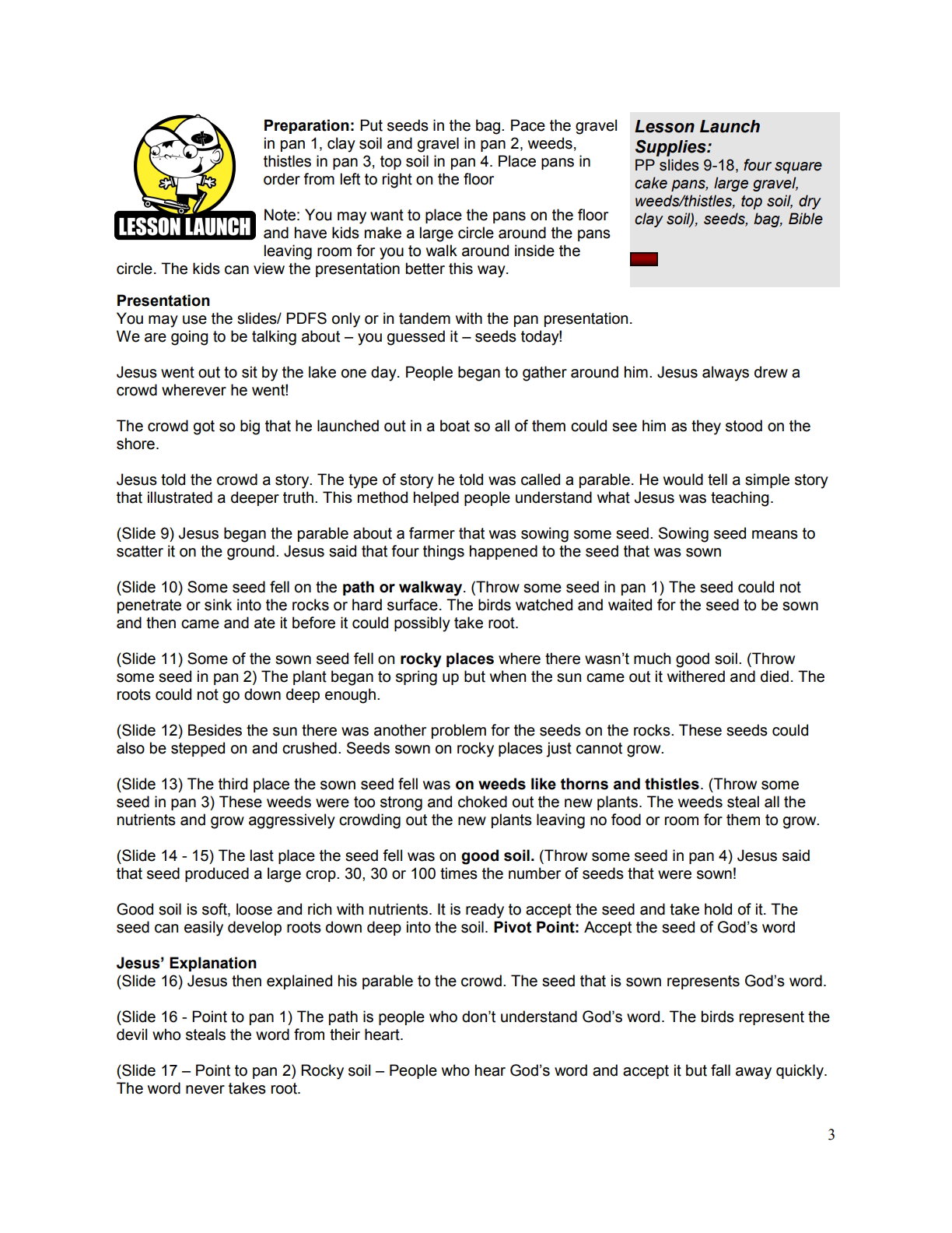 Fruit of the Spirit 1 – 5 Weeks of Primary School Lessons for Children's Church_3