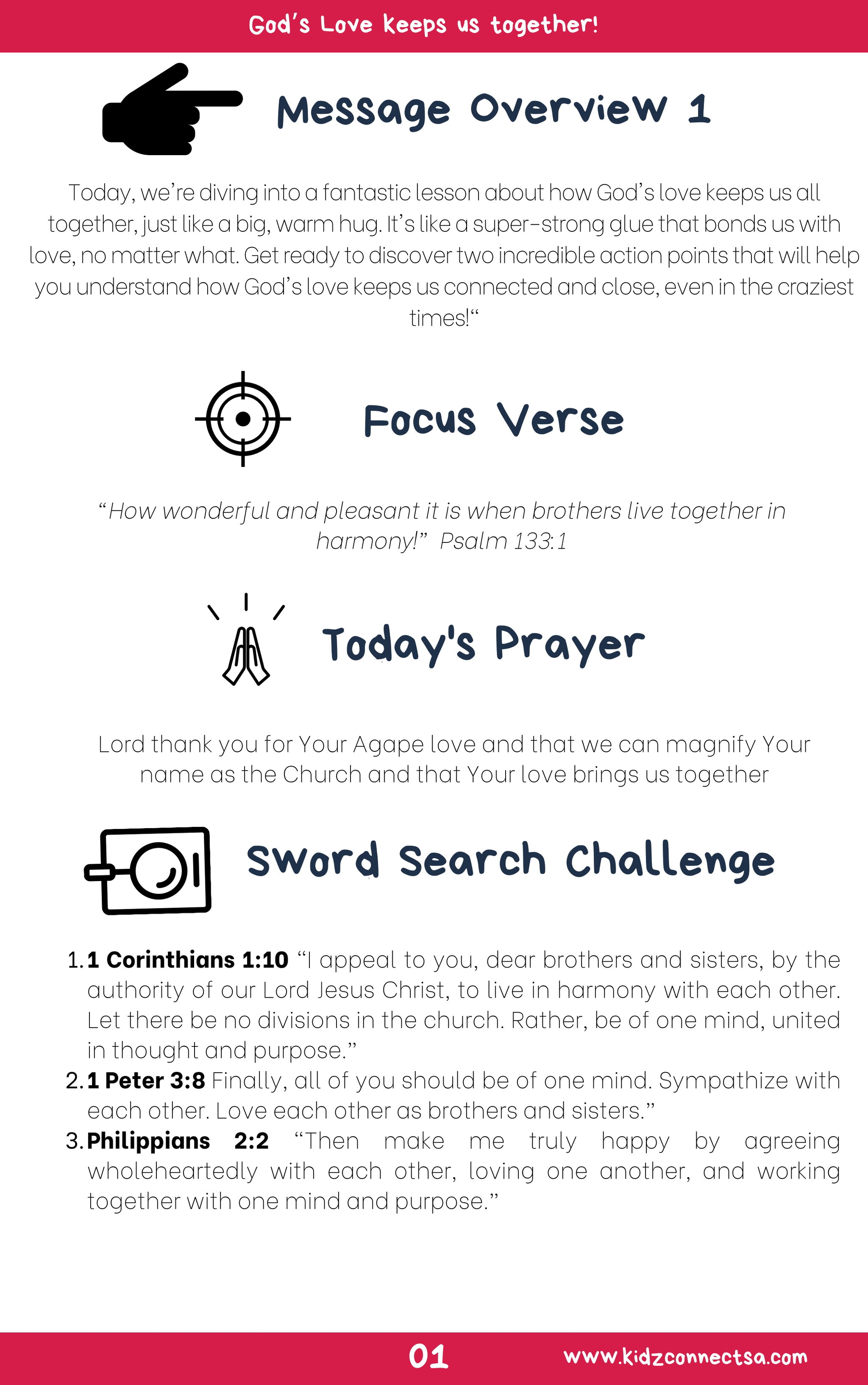 God’s Love is Victorious – 4 Weeks of Primary School Lessons for Children's Church_2
