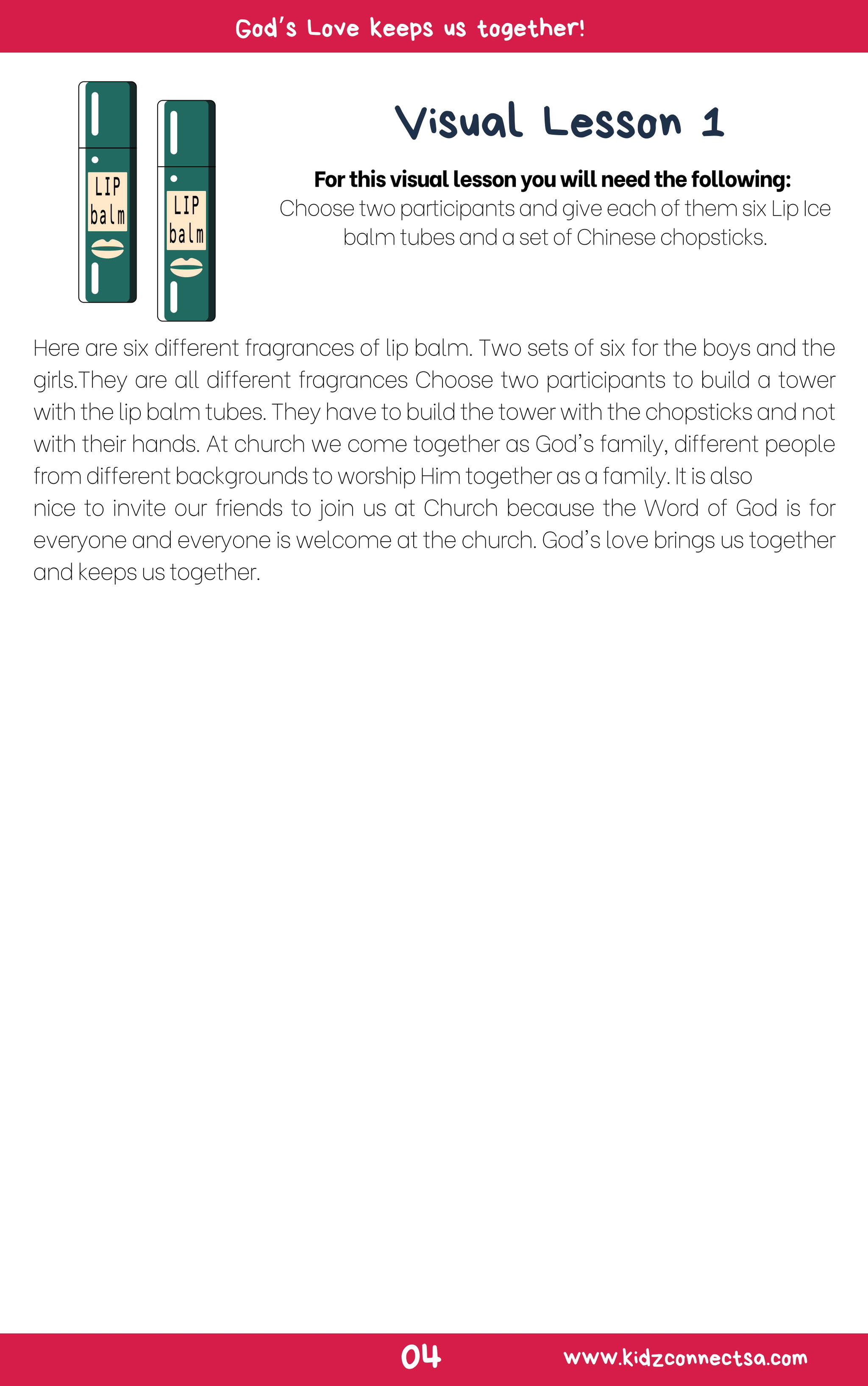 God’s Love is Victorious – 4 Weeks of Primary School Lessons for Children's Church_5