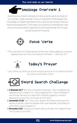 Impact and Influence – 4 Weeks of Primary School Lessons for Children's Church