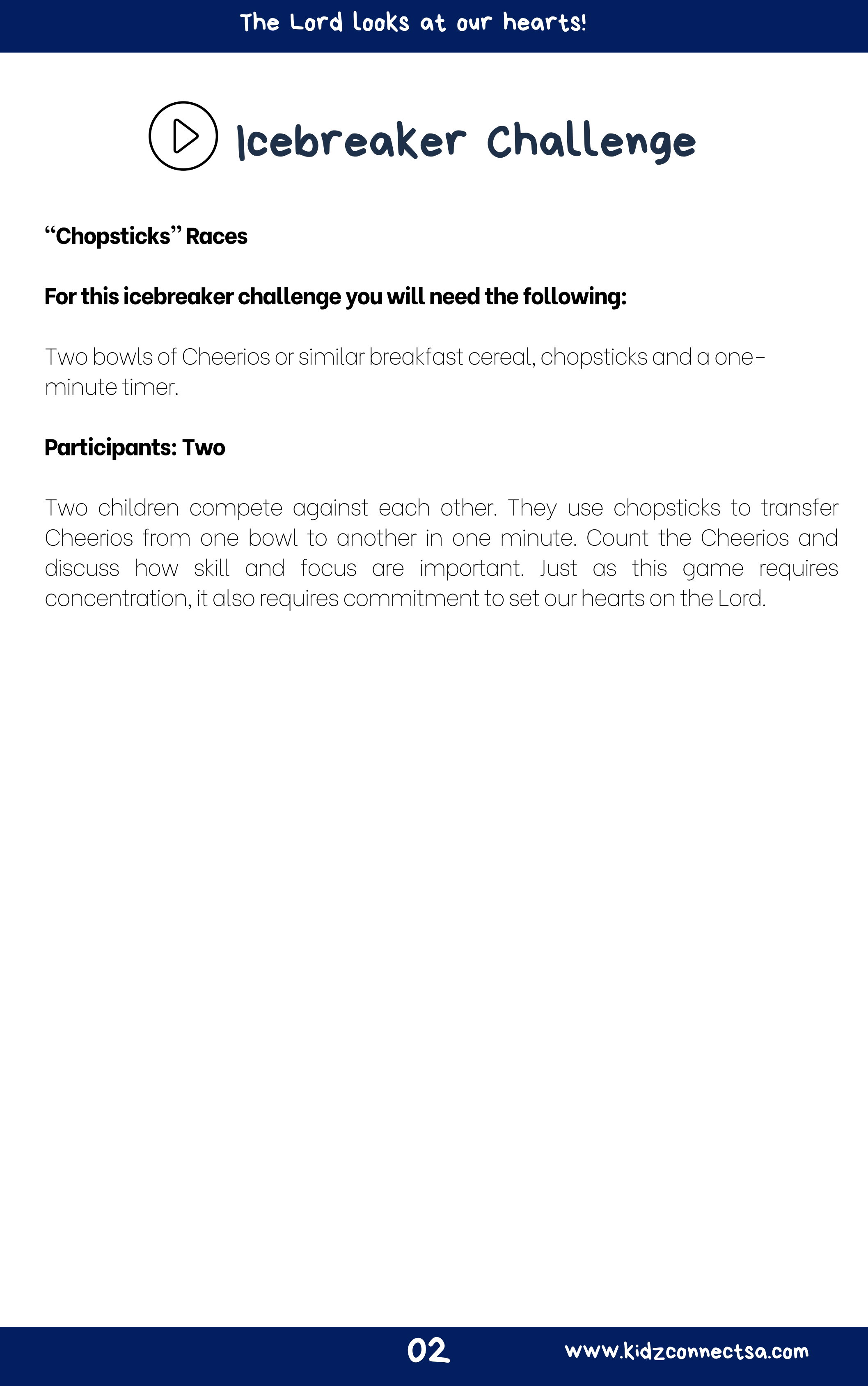 Impact and Influence – 4 Weeks of Primary School Lessons for Children's Church_3