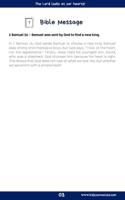 Impact and Influence – 4 Weeks of Primary School Lessons for Children's Church