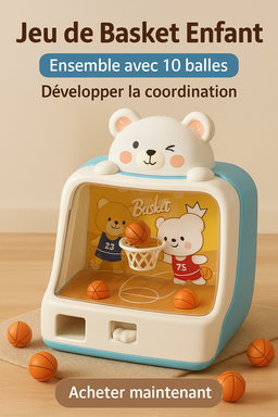 jeu de mini-basket pour enfants