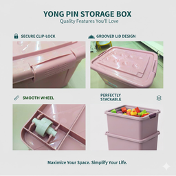 MULTIPURPOSE STORAGE BOX - COLOR