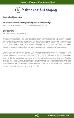 Ontdek Jesus in Matteus – 4 weke se kinderkerklesse vir laerskool kinders