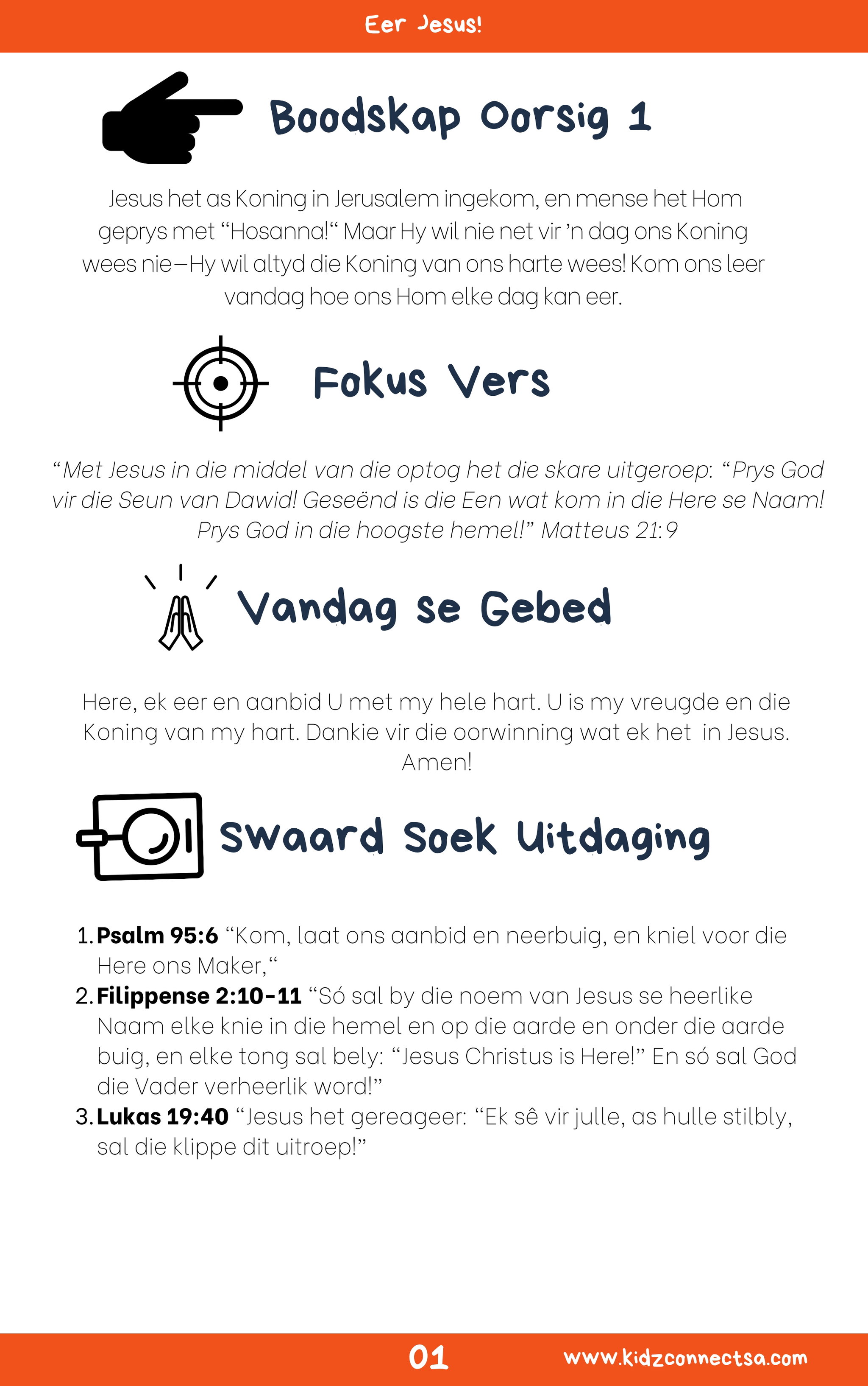 Oorwinning - 4 weke se kinderkerklesse vir laerskool kinders_2