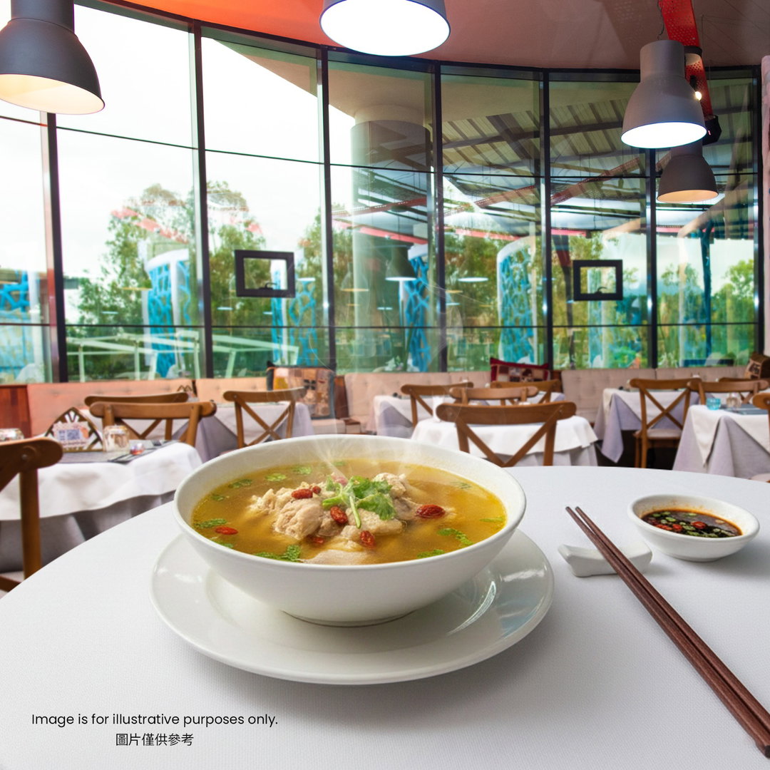 SO04 — Chicken Herbal Nourishing Soup.    药材炖鸡汤