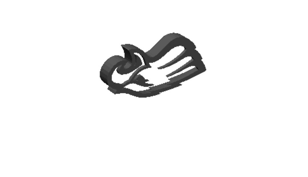 Eagle head outline Cookie Cutter