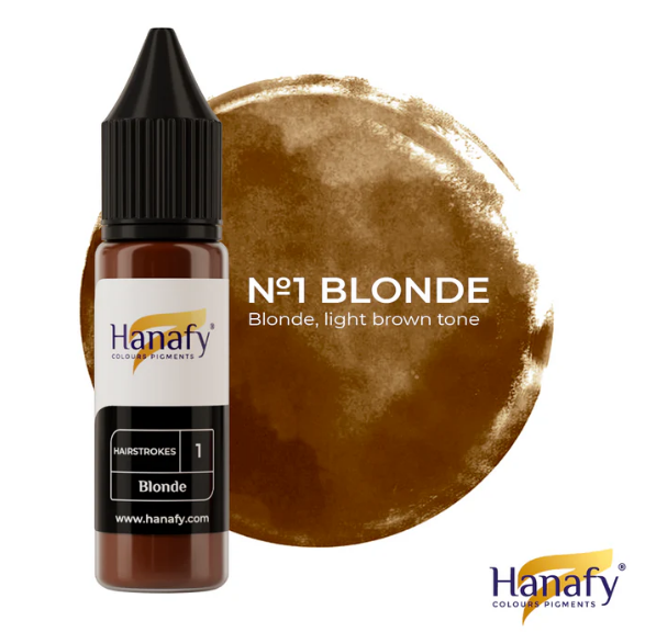 Hairstrokes Blonde N1 - Hanafy Colours Pigments 15 ML