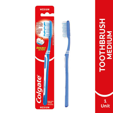 Colgate tooth brush double action medium_0