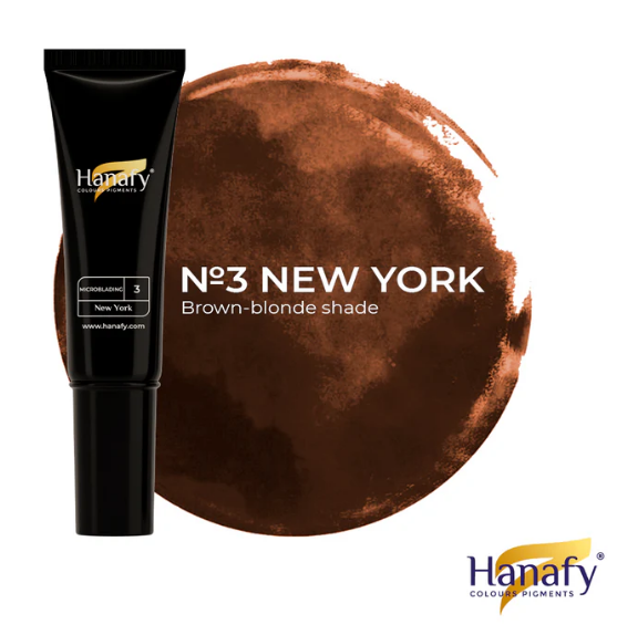 Microblading Line N3-New York- Hanafy Colours Pigments 10 ML_0