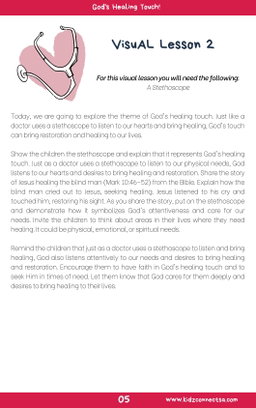 Road to Healing and Restoration – 4 weke se kinderkerklesse vir laerskool kinders