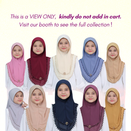 Kids Tudung Instant 