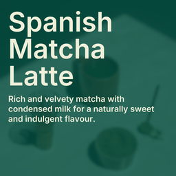 Spanish Matcha Latte