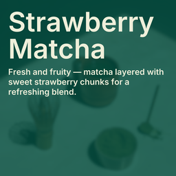 Strawberry Matcha