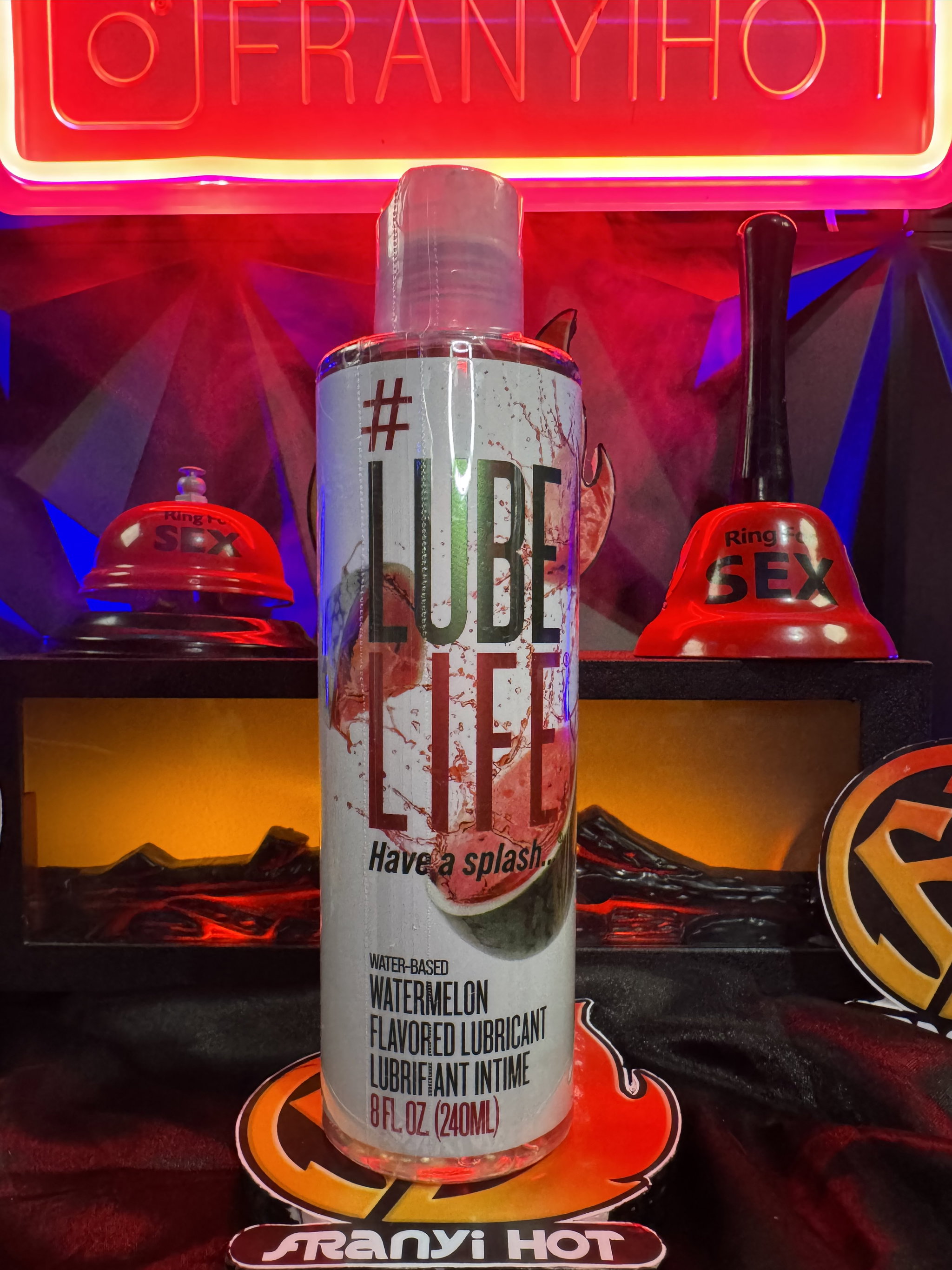 Lubricante sabor a sandía , a base de agua _0