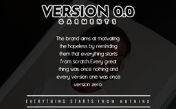 VERSION 0.0 GARMENTS