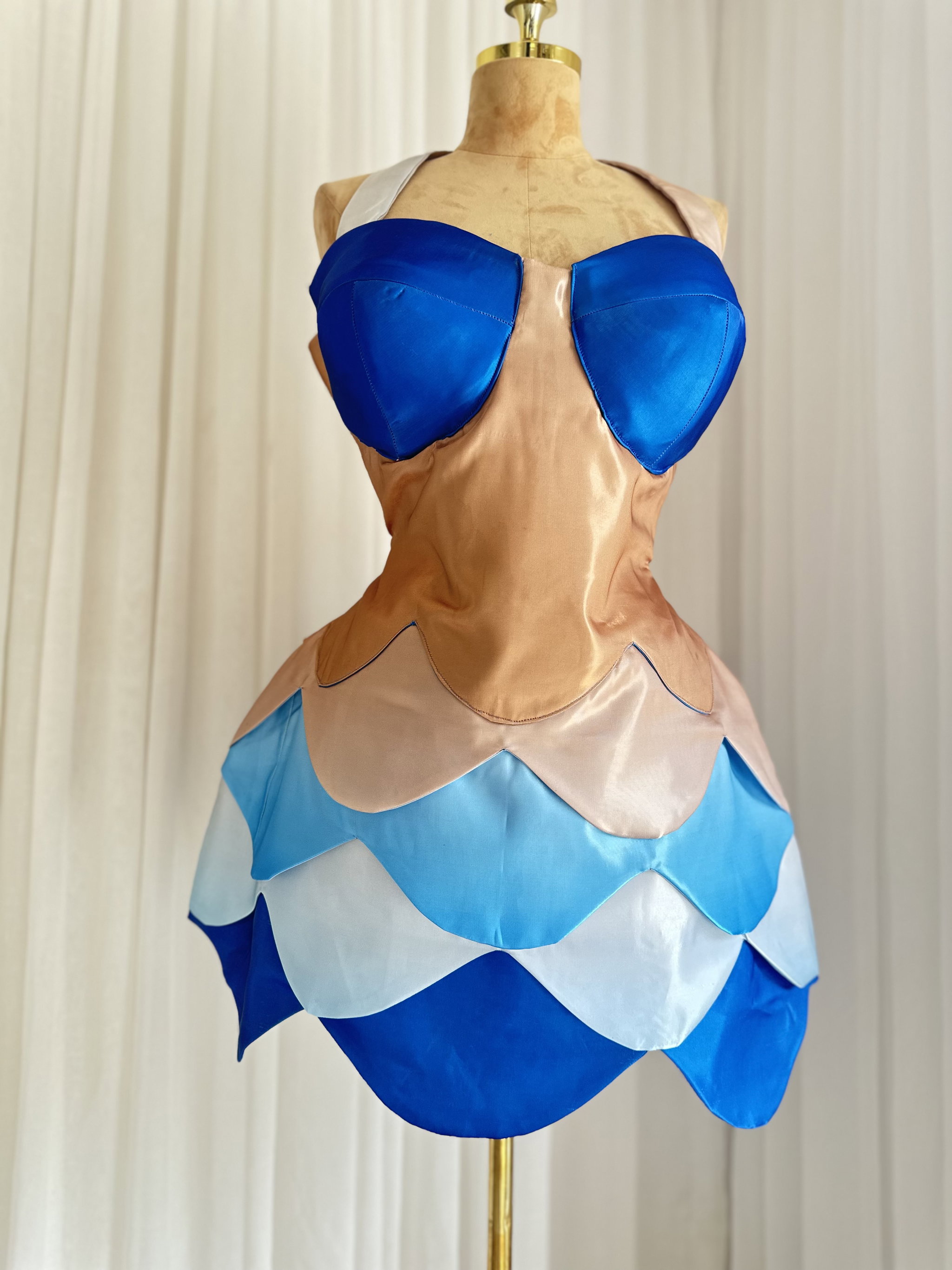 Ombré Corset dress_1