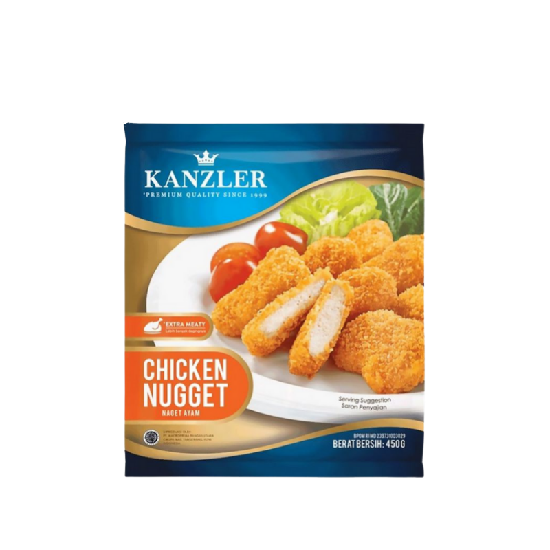 Kanzler Chicken Nugget Original 450gram