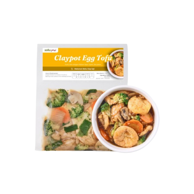 Satu Porsi - Claypot Egg Tofu 100gram