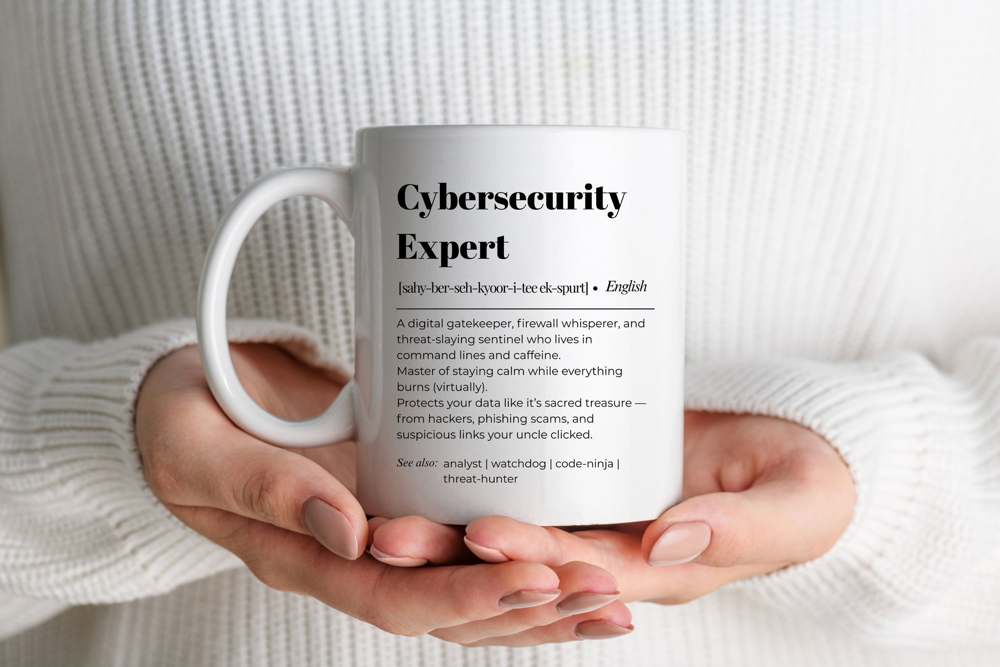 Cybersecurity Expert Definition Mug_4