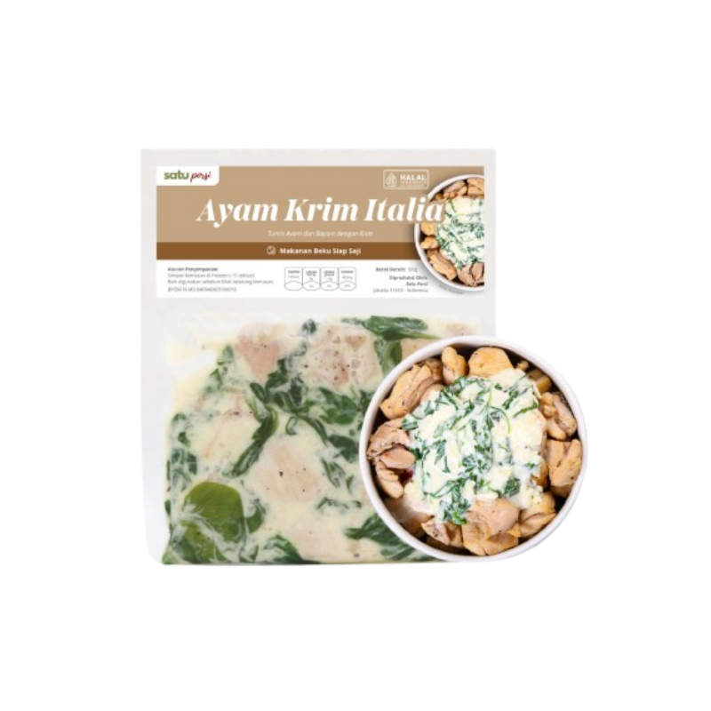 Satu Porsi - Ayam Krim Italia 100gram