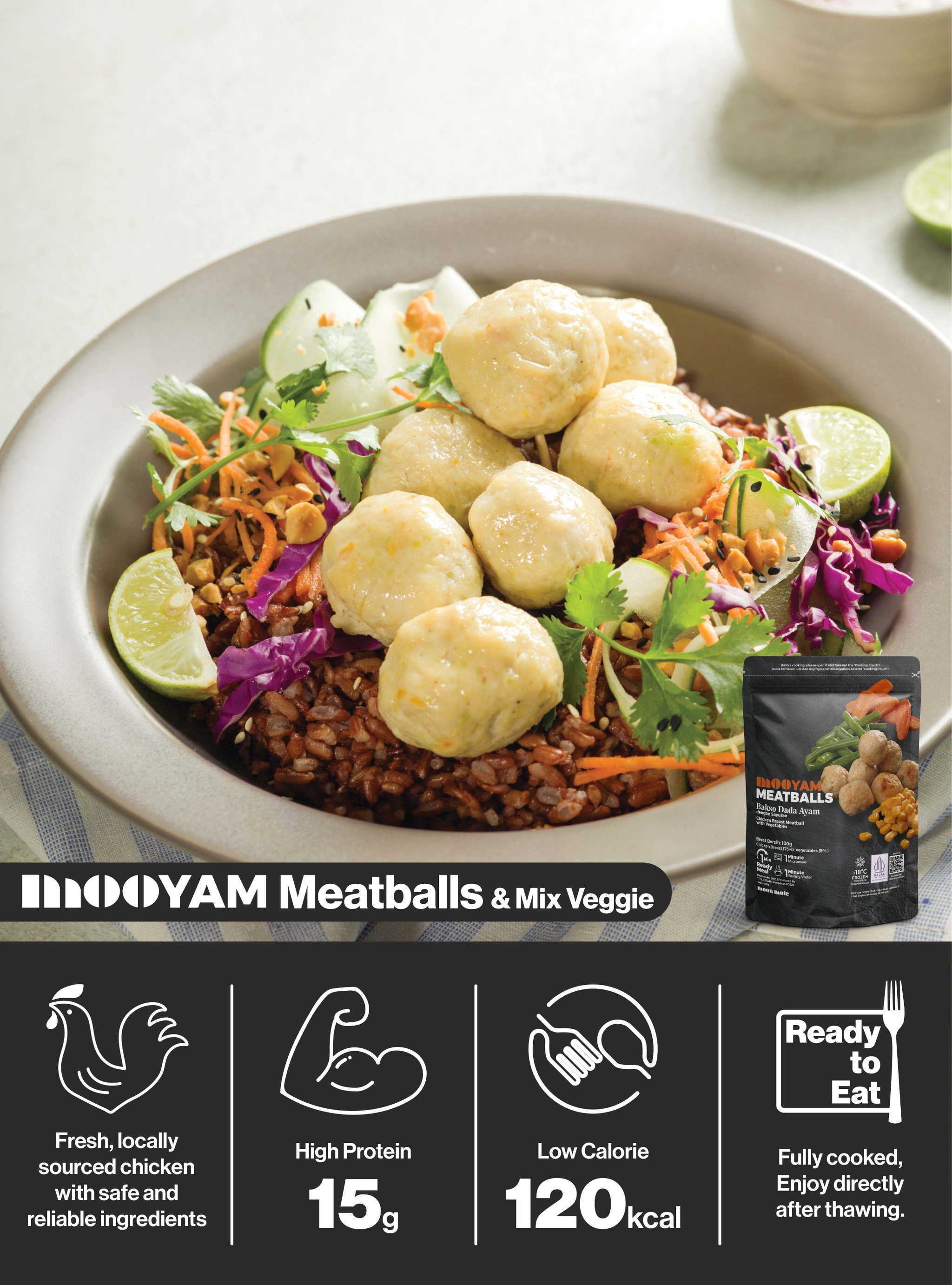 MOOYAM Bites Meatballs Swedish style 100gram_1