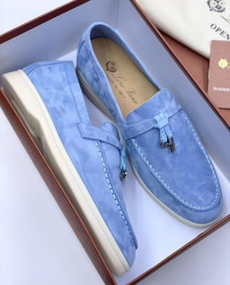 Loro Piana Summer Walk “Sky Blue Suede”
