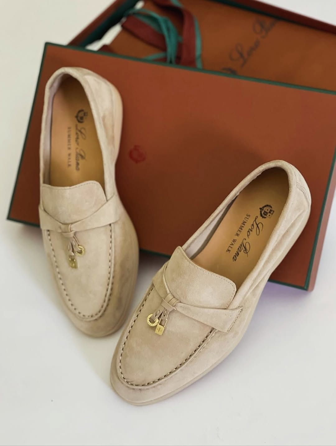 Loro Piana Summer Walk “Beige Suede”_0