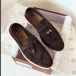 Loro Piana Summer Walk “Dark Chocolate Suede”
