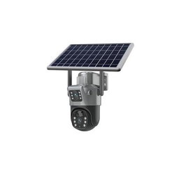 Original Solar Powered Dual Lens PTZ CCTV Camera V380