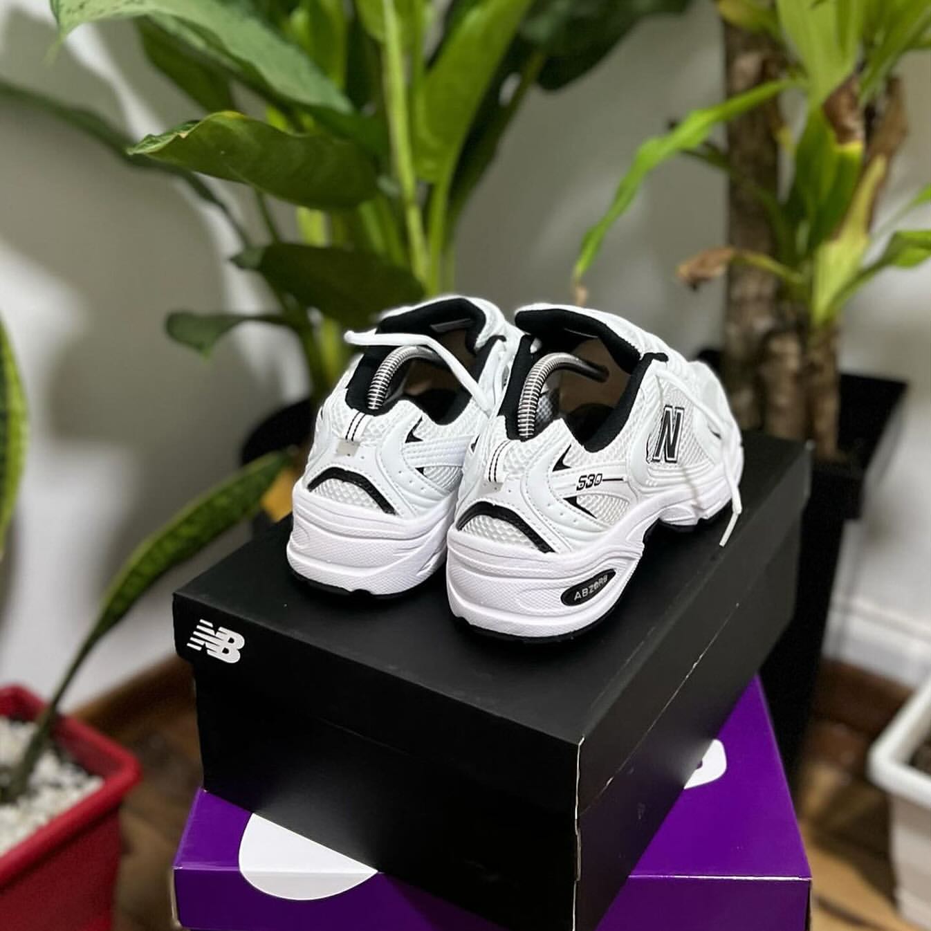 New Balance 530 “White/Black”_2