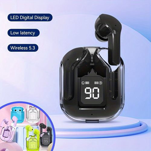 TiLECC BT30 ENC Noise Canceling Wireless Bluetooth Earbuds HiFi Stereo Headphones_1