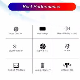 GUIXIA I13 In-ear Wireless Bluetooth Headsets Headphones