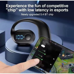Ear-hook Wireless Headphones, Bluetooth 5.4 Hifi Stereo Earphones