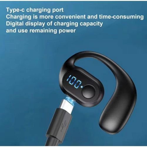 Ear-hook Wireless Headphones, Bluetooth 5.4 Hifi Stereo Earphones_2