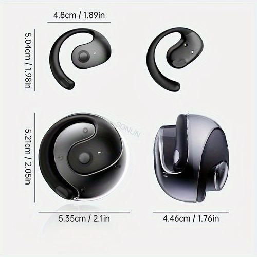 Wireless Bluetooth earphone hook ear HiFi Stereo Sound Headset Smart Touch Sports Headphones_1