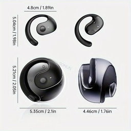 Wireless Bluetooth earphone hook ear HiFi Stereo Sound Headset Smart Touch Sports Headphones