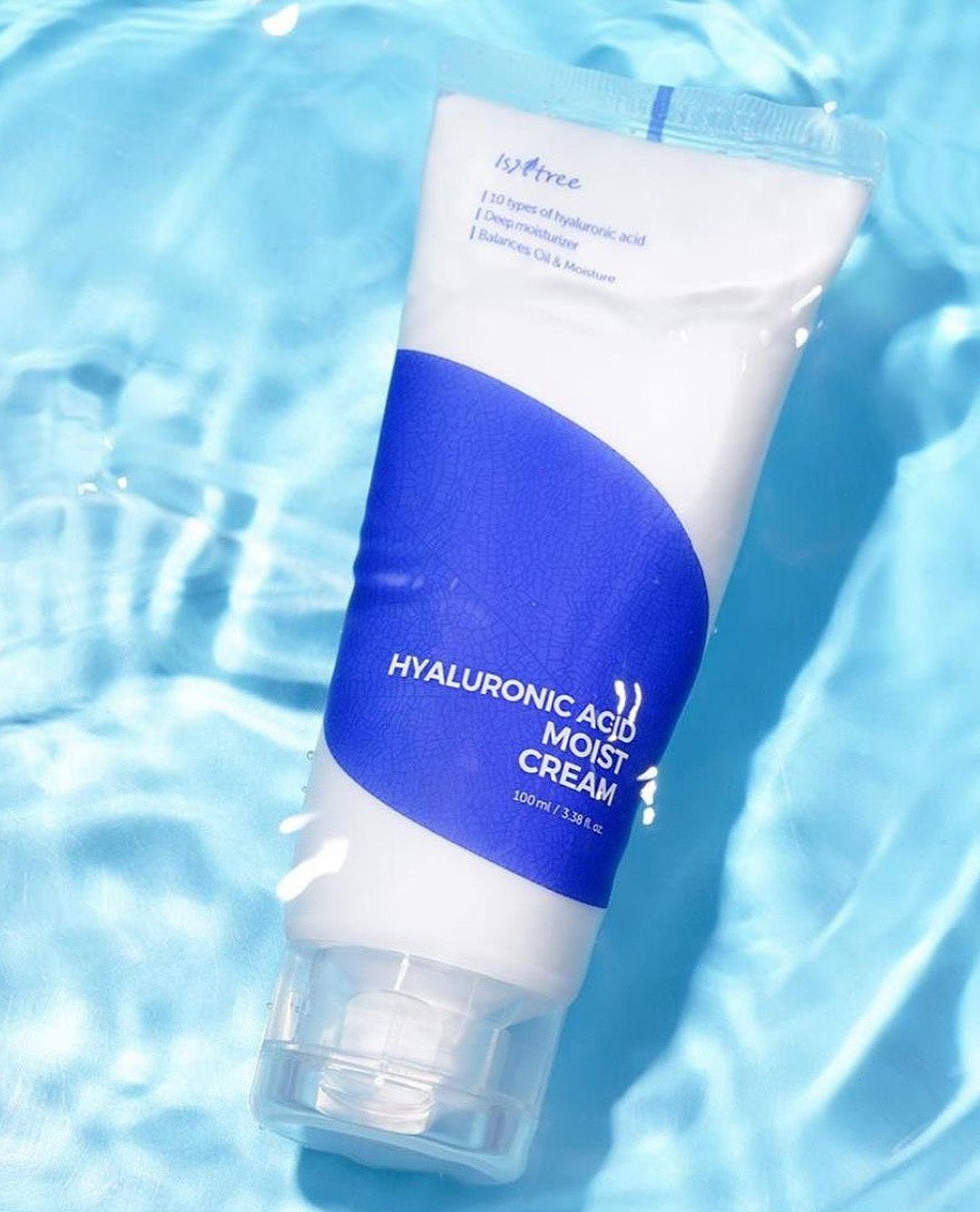  Isntree – HYALURONIC ACID MOIST CREAM 100ml إيسنتري- كريم مرطب بحمض الهيالورونيك