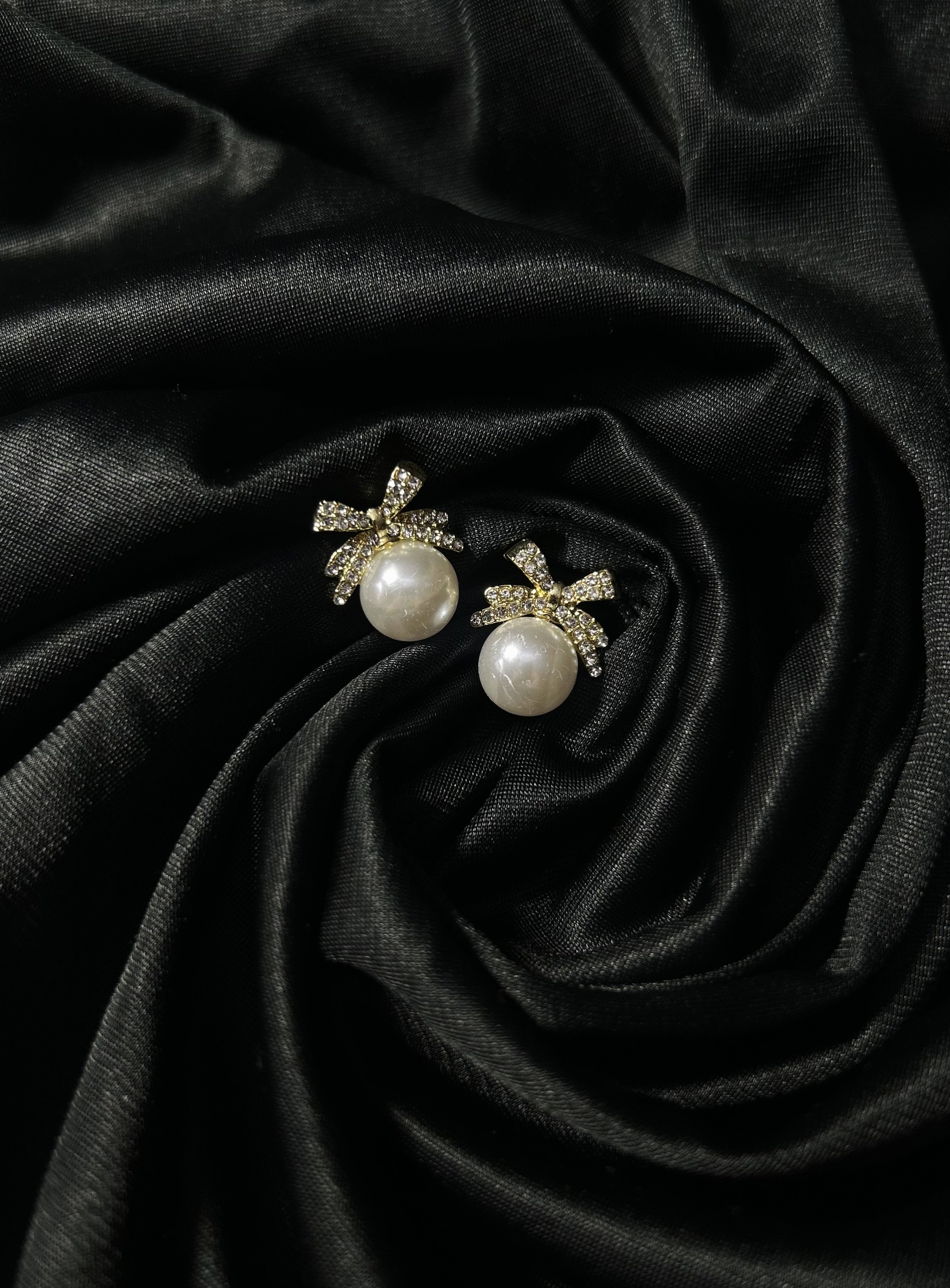 Elegant Pearl Studs