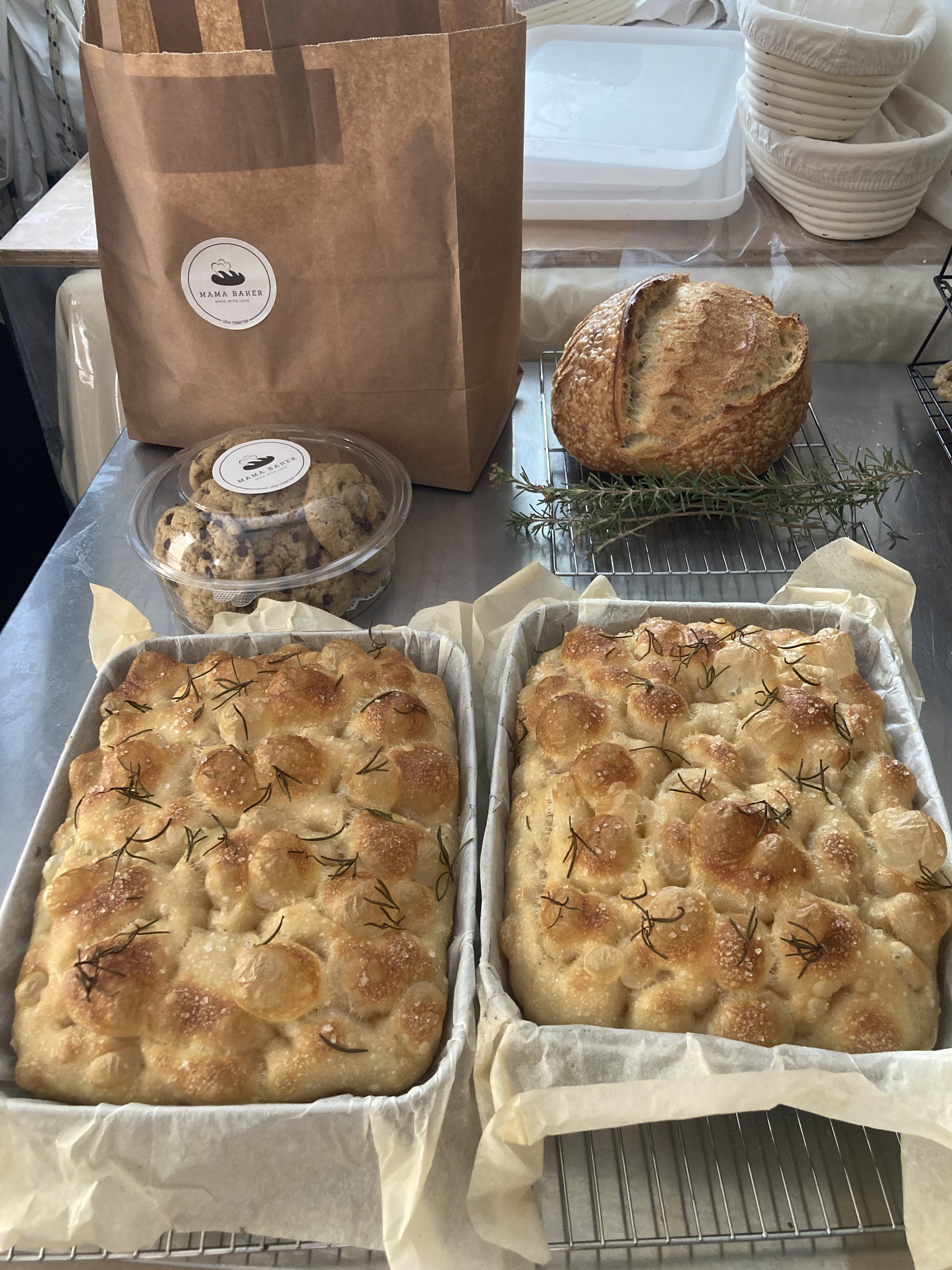 Sourdough Focaccia פוקצ׳ה מחמצת _2