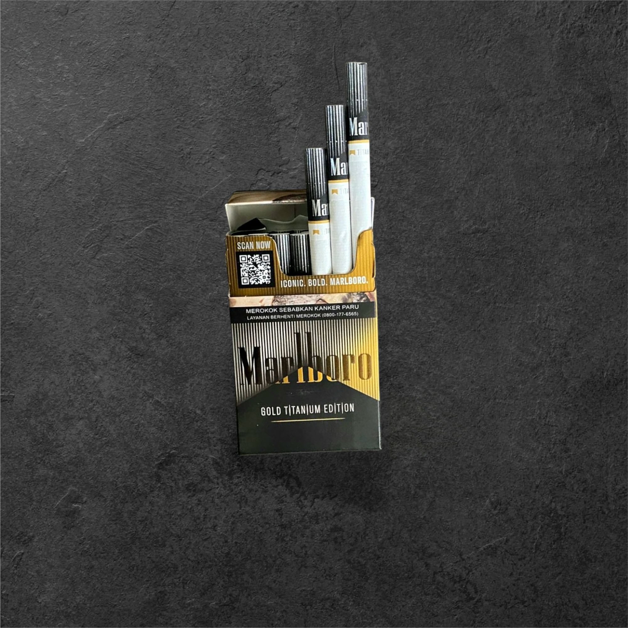 Marlboro Gold Titanium Edition 20's_1