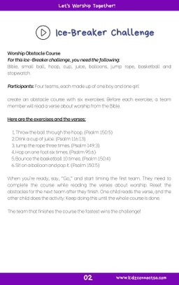 Sing to Him – 4 Weeks of Primary School Lessons for Children's Church